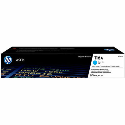 HP 116A (W2061A) Original Laser Toner Cartridge - Cyan -, HEWW2061A
