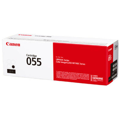 Canon 055 Original Laser Toner Cartridge - Black - 1 Pack, CNM3016C001