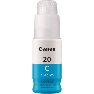 Canon GI-20 MegaTank Ink, CNMGI20CYAN