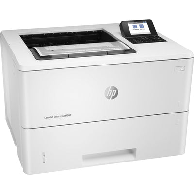 HP LaserJet Enterprise M507 M507dn Desktop Laser Printer - Monochrome, Black, HEW1PV87A