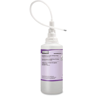 Rubbermaid Commercial One Shot Foam Free 'N Clean Soap, Multicolor, 4 / Carton, RCP750389