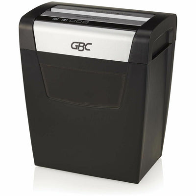 ACCO GBC ShredMaster PX10-06 Super Cross-Cut Paper Shredder, Chrome, GBC1757405