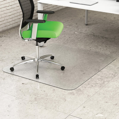Deflecto Earth Source Hard Floor Chair Mat, Clear, DEFCM2E142PB