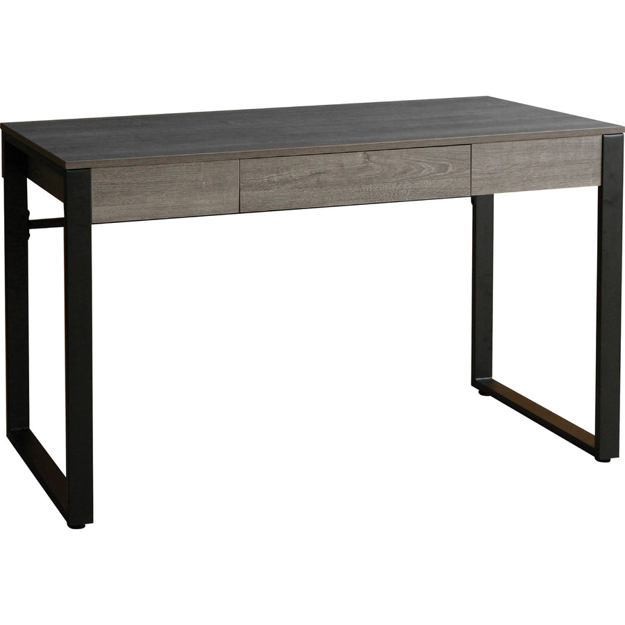 Lorell SOHO Desk with Center Drawer, Edge Banding, LLR97618