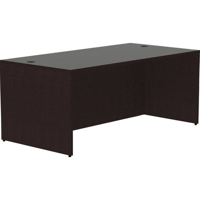 Lorell Essentials Series Rectangular Desk Shell, 1" Thickness - Top, Laminated, LLR18209