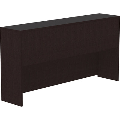 Lorell Essentials Series Stack-on Hutch, Brown, LLR18214