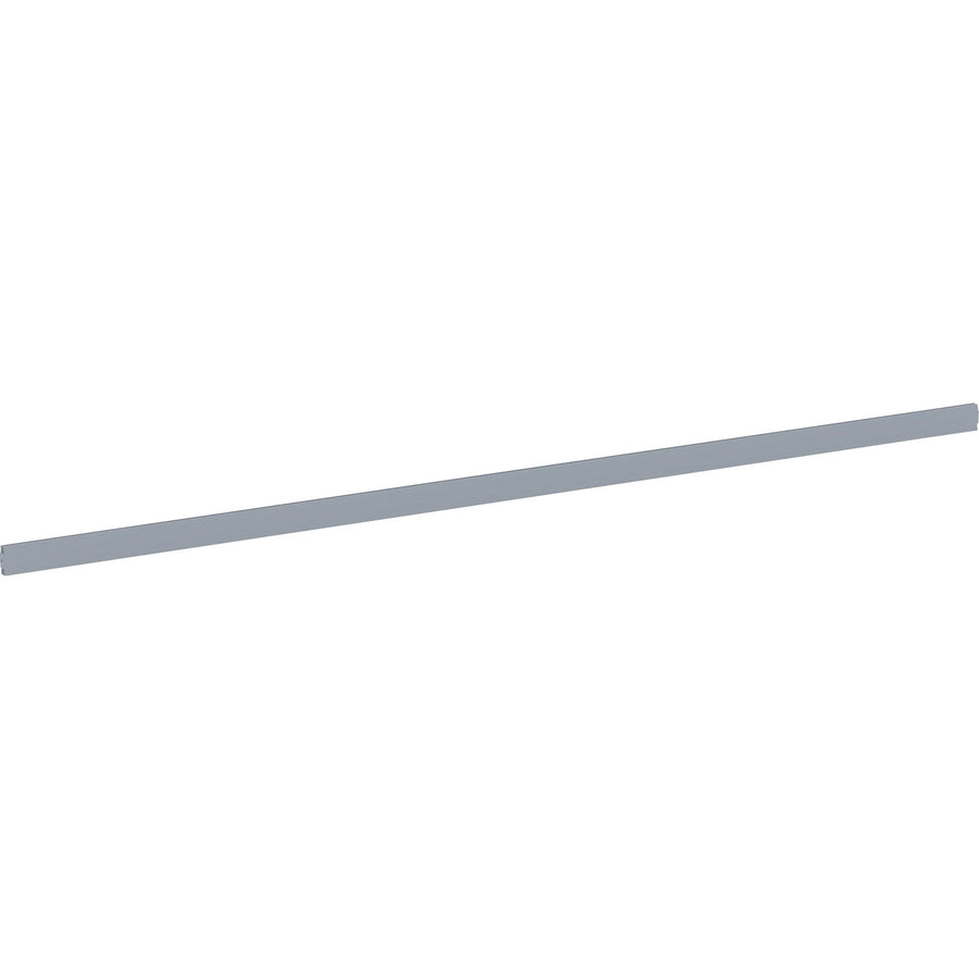 Lorell Double-wide Horizontal Panel Strip for Adaptable Panel System, 67" x 1.80", Silver, Aluminum, LLR90274