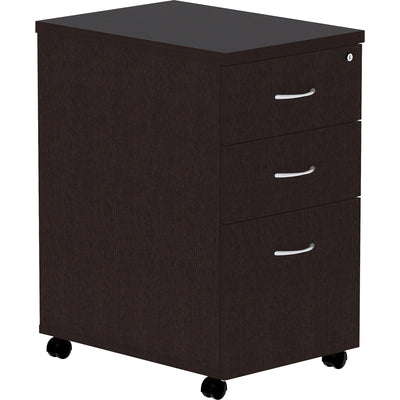 Lorell Essentials Series Box/Box/File Mobile File Cabinet, Dual Color, LLR18218