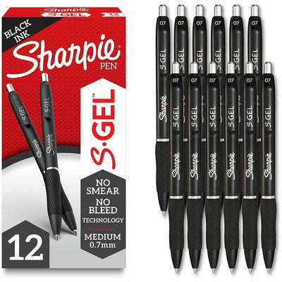 Newell Sharpie S-Gel Pens, 1 Dozen, SAN2096159
