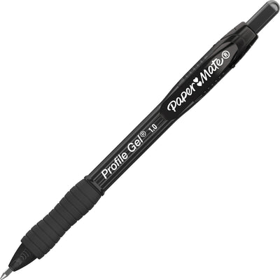 Newell Paper Mate Profile Gel 1.0mm Retractable Pen, 1 Dozen, PAP2095465