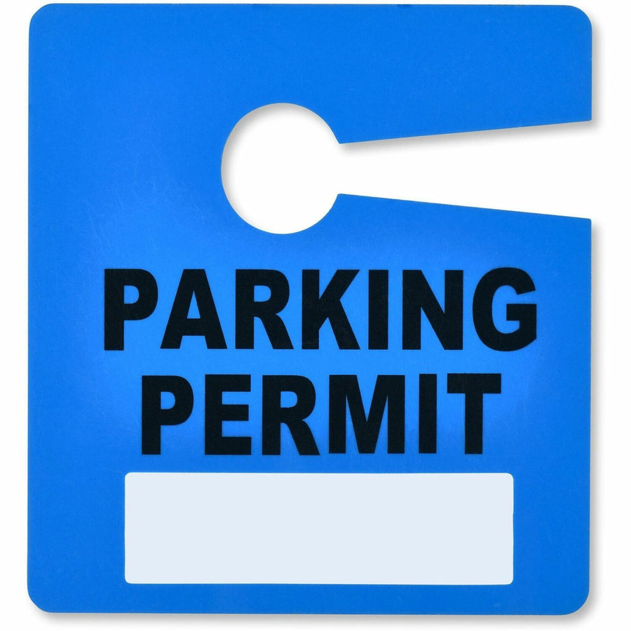 Tatco Information Sign, 2.8" x 3", Blue, Reusable, 50 / Pack, TCO68103