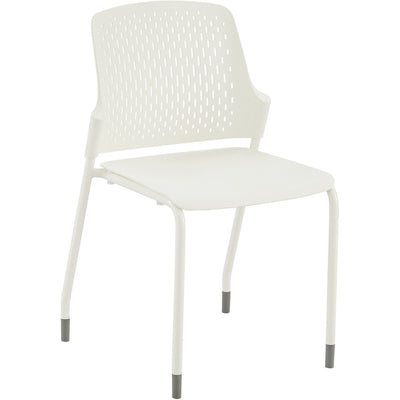 Safco Next Stack Chair, 4 / Carton, SAF4287WH