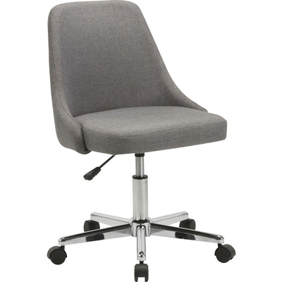 Lorell Resimercial Low-back Task Chair with Arms, Fabric, Casters, LLR68571