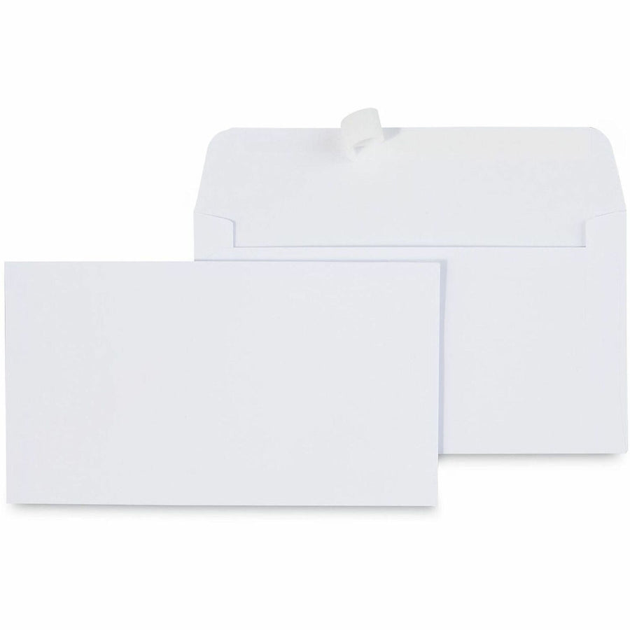Universal Envelope, White, Paper Stock, 24 lb, 100 / Box, UNV36000