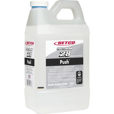 Betco BioActive Solutions FastDraw 28 Push Cleaner, Milky White, BET1334700