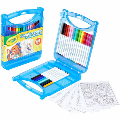 Crayola Super Tips Art Kit, Assorted, 1 Kit, CYO040377