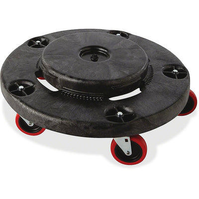 Rubbermaid Commercial Brute Quiet Dolly, Black, 2 / Carton, RCP264043BLACT