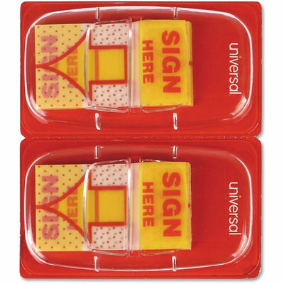 Universal Flag, Yellow, 500 / Pack, UNV99007