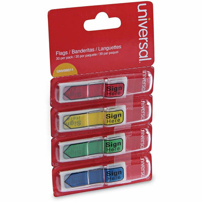 Universal Flag, Yellow, 120 / Pack, UNV99011