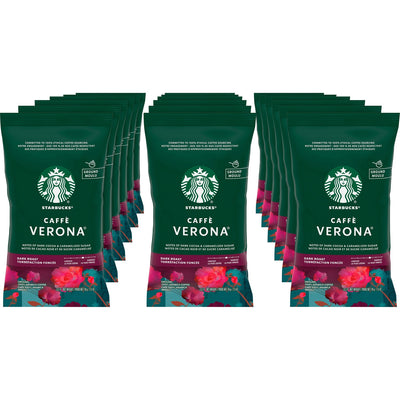 Starbucks Caffe Verona Coffee, 18 / Box, SBK12411956