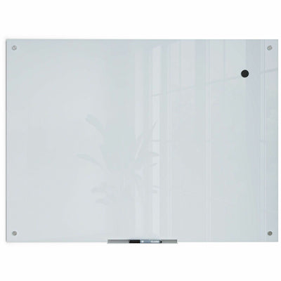 U Magnetic Glass Frameless Dry-Erase Board, UBR2299U0001