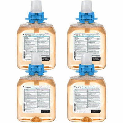 Gojo Provon FMX-12 Foaming Antimicrobial Handwash, Amber, 4 / Carton, GOJ518604CT