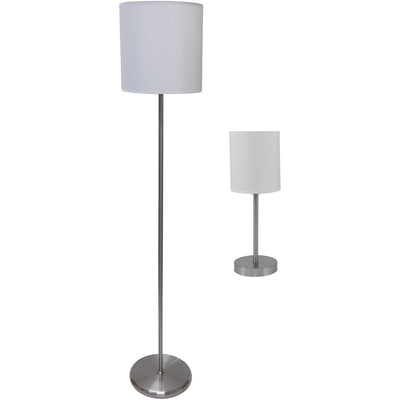 Advantus Ledu Slim Line Lamp Combo Pack, White, 2 / Pack, LEDL9135