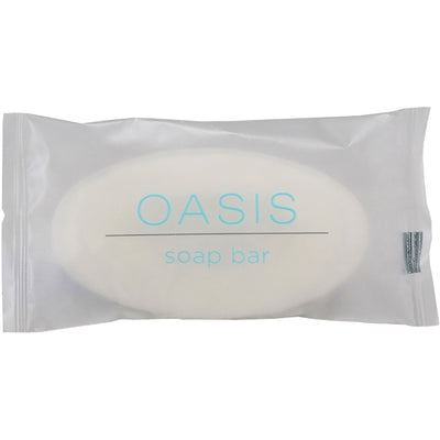 RDI-USA OASIS Soap Bars, White, 500 / Carton, CFPSPOAS171709
