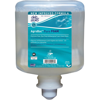 S. C. Johnson & Son SC Johnson Antimicrobial Foam Hand Wash, Clear, 6 / Carton, SJNAGB1L