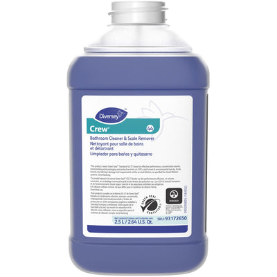 Diversey Crew Bath Cleaner & Scale Remover, Purple, 2 / Carton, DVO93172650