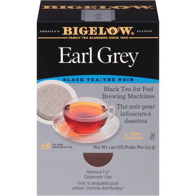 Bigelow Tea Earl Grey Black Tea Bag, 18 / Box, BTC008906