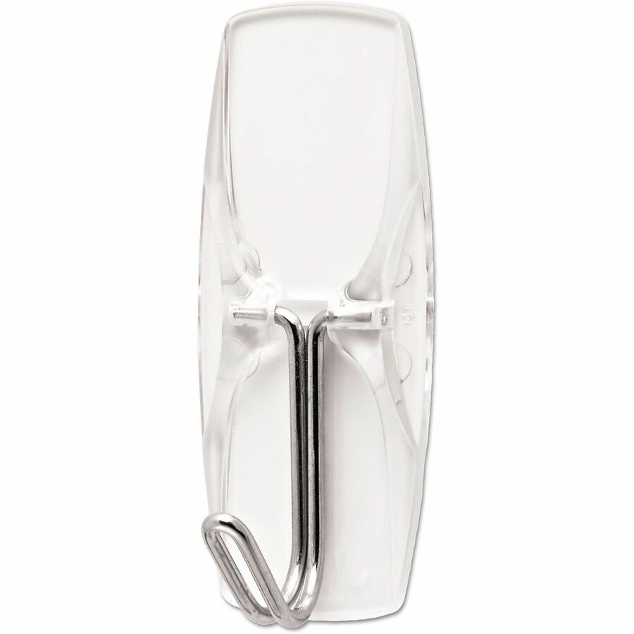 Command Hook, 2.2" x 2.2", Clear, MMM17065CLRVPES