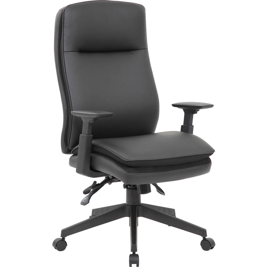 Lorell Soft High-back Executive Office Chair, 27" x 47", Upholstered, LLR03206