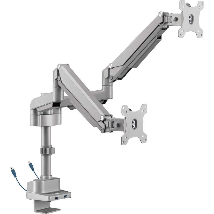 Lorell Mounting Arm for Monitor - Gray, 2EA/CT — view 1