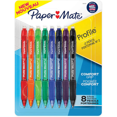 Newell Paper Mate Mechanical Pencils, 0.7 mm, 8 / Pack, PAP2105705