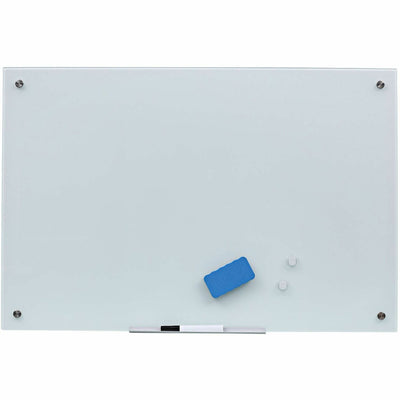 Bi-silque S.A MasterVision Magnetic Glass Dry Erase Board, BVCGL070107