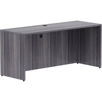 Lorell Essentials Series Credenza Shell, Silver, LLR69596