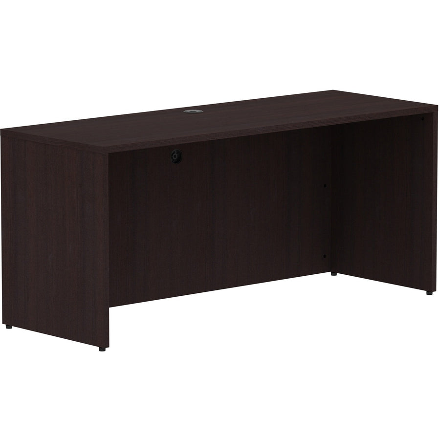Lorell Essentials Series Credenza Shell, 1" Thickness - Top, Pull-out Drawer, LLR18265