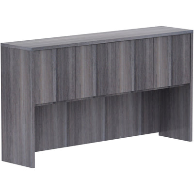 Lorell Essentials Series Stack-on Hutch with Doors, Other, LLR69619