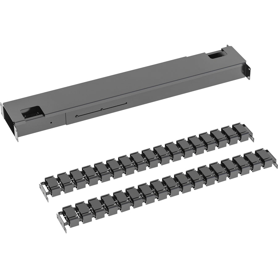 Lorell Beam & Cable Management Spines, Black, 3 / Set, LLR25960