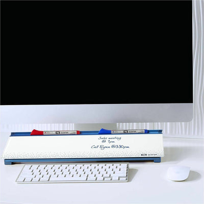 ACCO Quartet Dots Glass Dry-Erase Desktop Computer Pad, QRTGDP186D