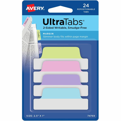 Avery Ultra Tabs File Tab, Pastel Green, 1 Carton — view 1