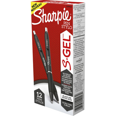 Newell Sharpie S-Gel Pens, 1 Dozen, SAN2140521