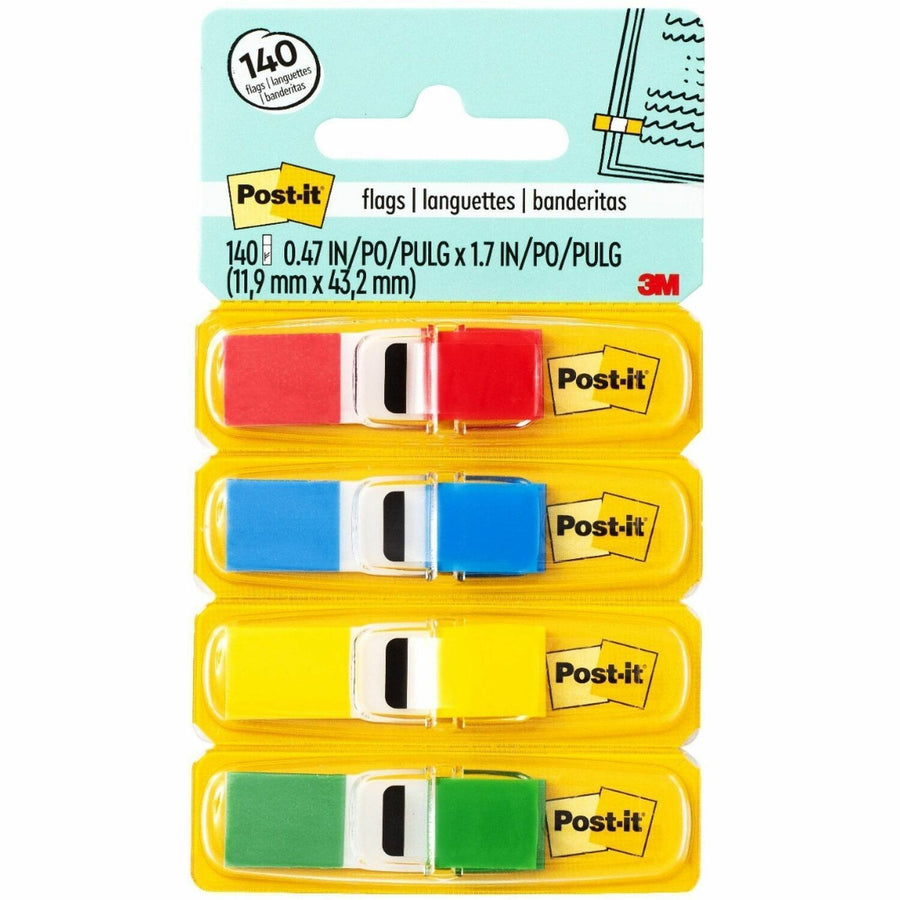 Post-it® Flags, Assorted, Self-adhesive, 1 / Pack, MMM6834
