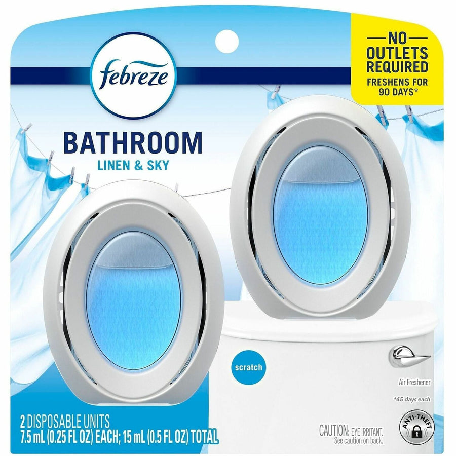 Febreze Linen/Sky Small Spaces, Blue, 2 / Pack, PGC55868
