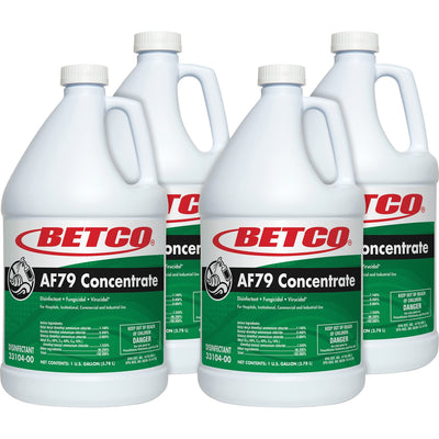 Betco AF79 Concentrate Disinfectant, Green, 4 / Carton — view 1