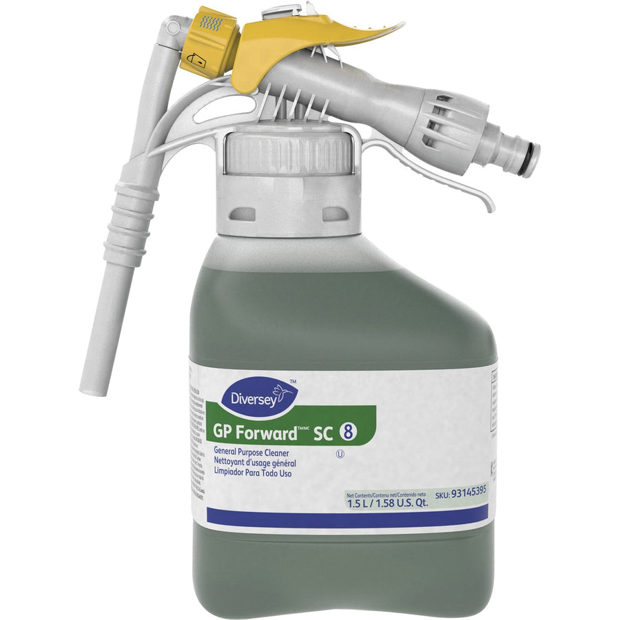 Diversey GP Forward General Purpose Cleaner, Green, Rinse-free, DVO93145395