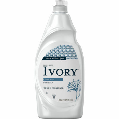 Procter & Gamble Ivory Ultra Classic Dish Liquid, Clear, 10 / Carton, PGC25574