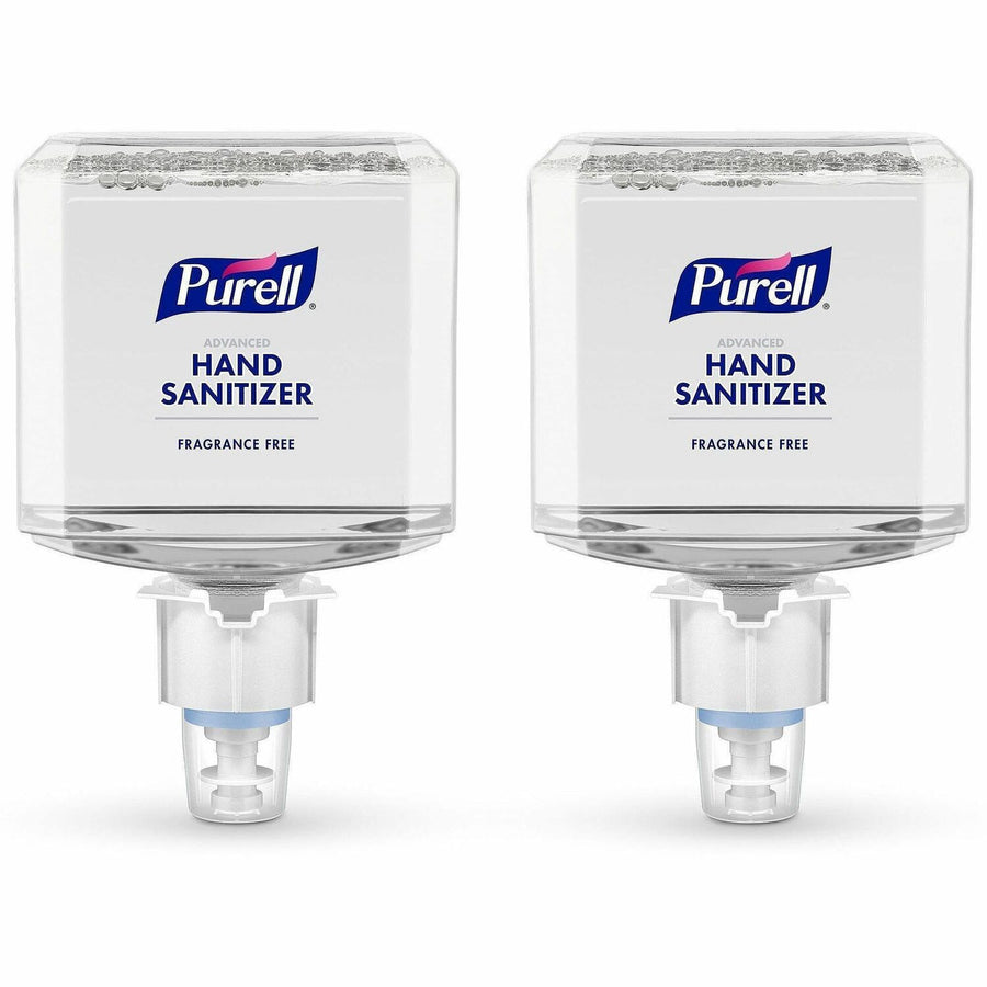 PURELL® ES4 Refill Hand Sanitizer G&F Foam, Advanced, 3.5" x 7.3", Clear, Refillable, 2 / Carton, GOJ505102