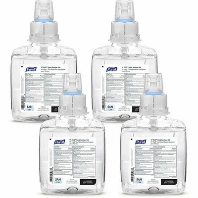 Gojo PURELL VF PLUS Hand Sanitizer Gel Refill, 1 Carton, GOJ519904